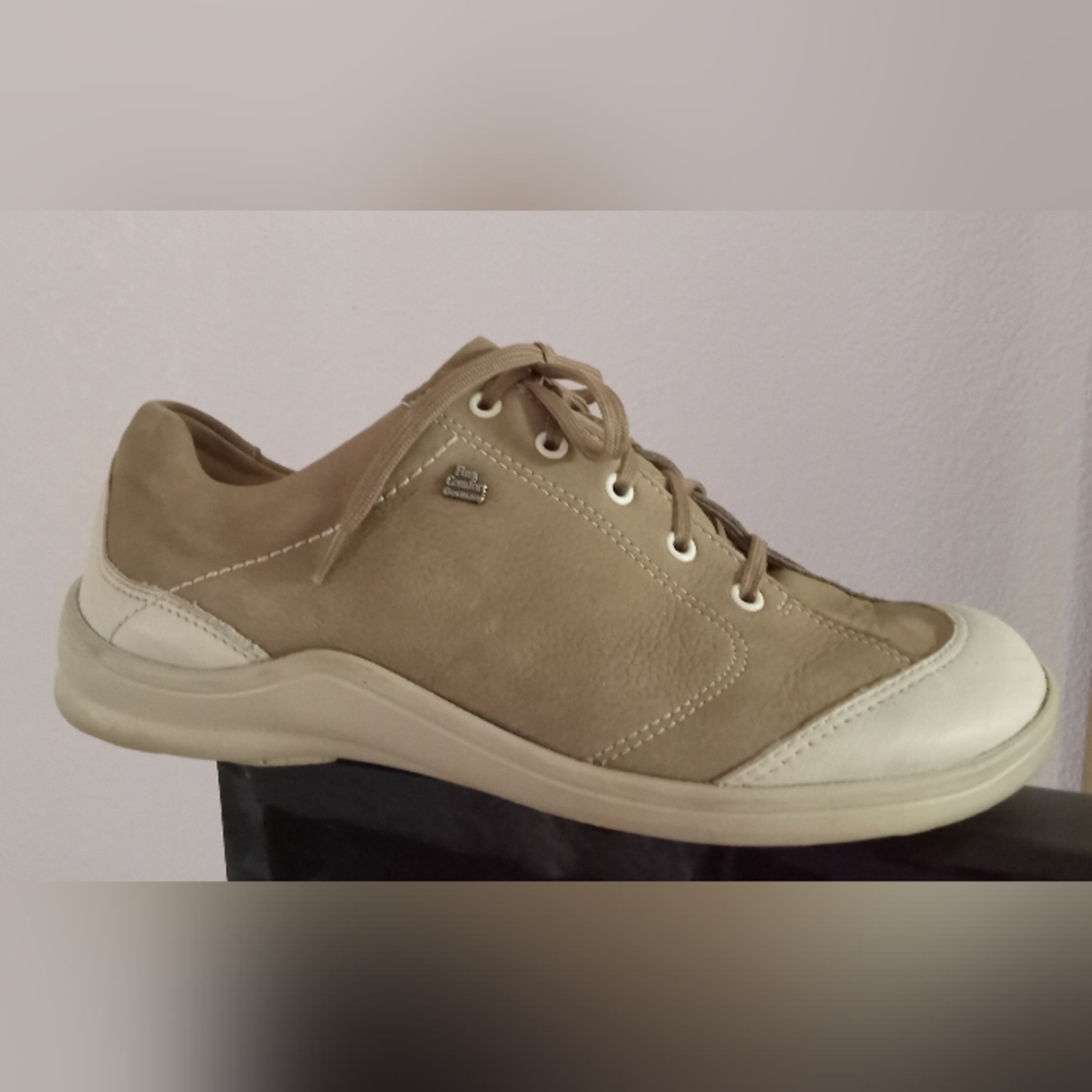 Finn Comfort  Cusco-82736 Nubuk Jasmine/Stone Sz 35 EUR 4.5us